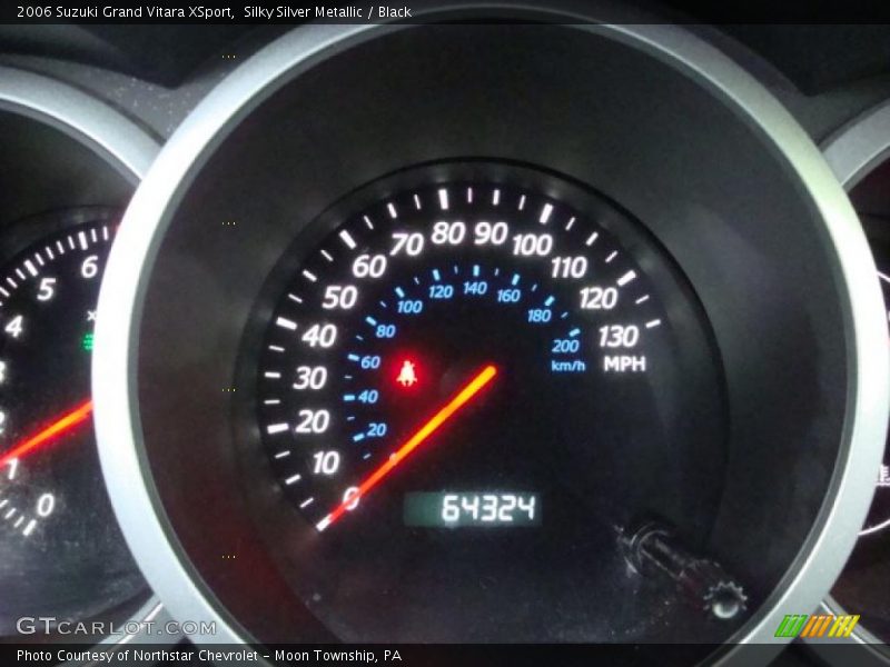 Silky Silver Metallic / Black 2006 Suzuki Grand Vitara XSport