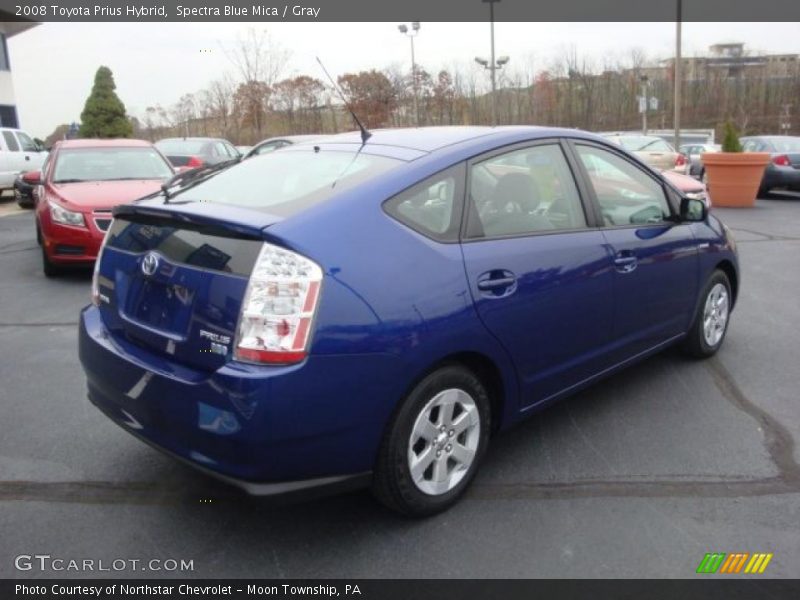 Spectra Blue Mica / Gray 2008 Toyota Prius Hybrid
