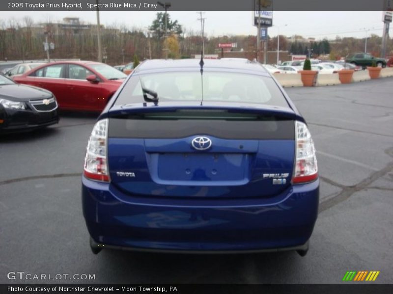 Spectra Blue Mica / Gray 2008 Toyota Prius Hybrid