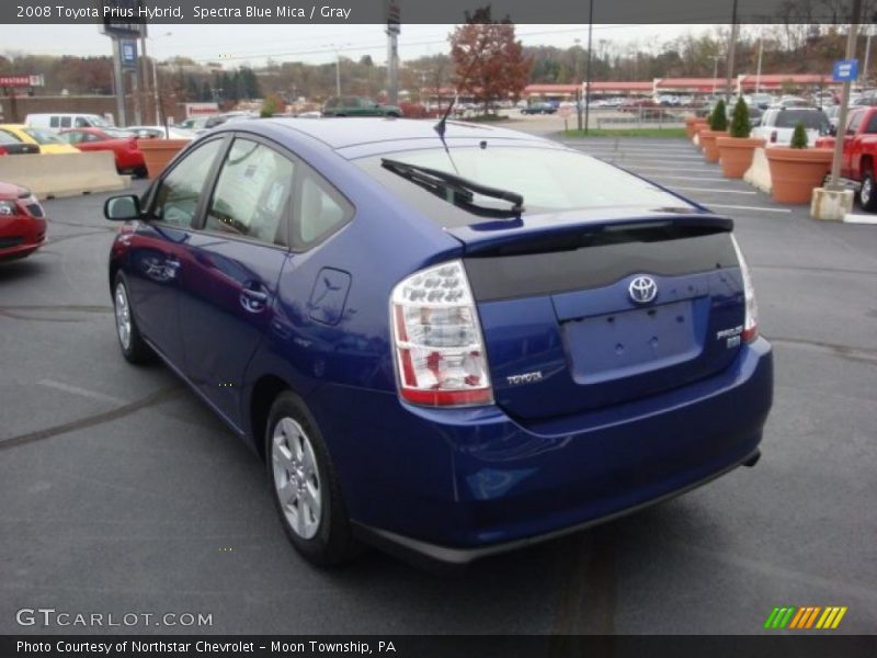 Spectra Blue Mica / Gray 2008 Toyota Prius Hybrid