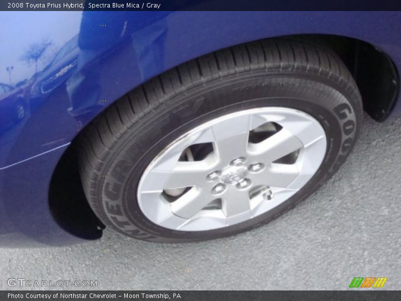 Spectra Blue Mica / Gray 2008 Toyota Prius Hybrid