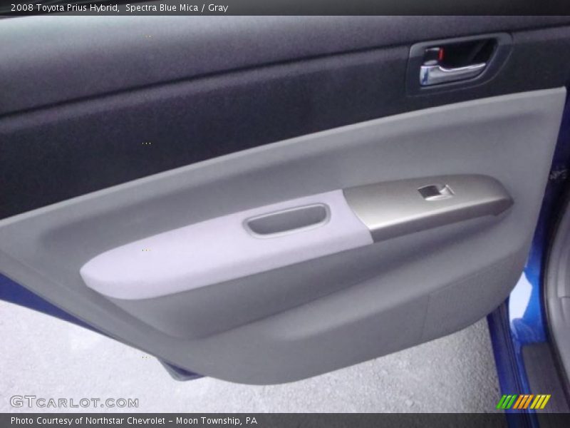 Spectra Blue Mica / Gray 2008 Toyota Prius Hybrid