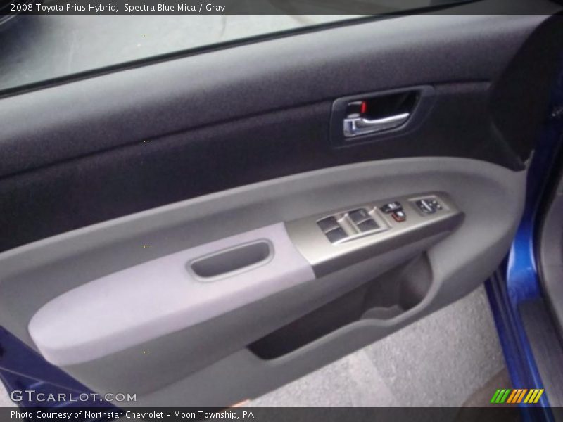Spectra Blue Mica / Gray 2008 Toyota Prius Hybrid