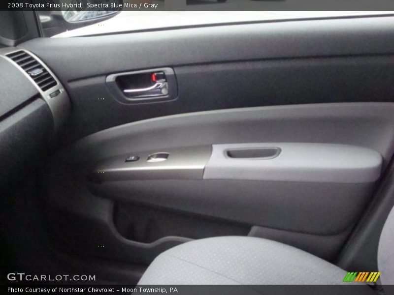 Spectra Blue Mica / Gray 2008 Toyota Prius Hybrid