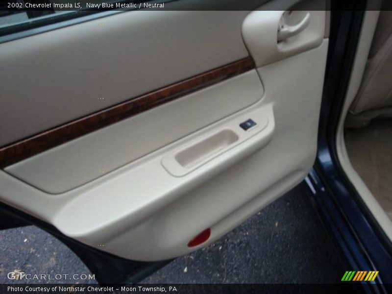 Navy Blue Metallic / Neutral 2002 Chevrolet Impala LS
