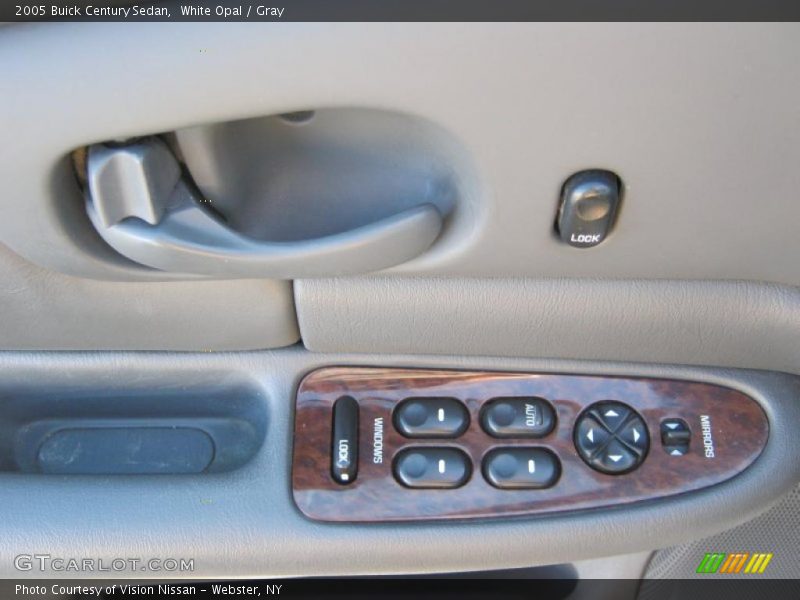 White Opal / Gray 2005 Buick Century Sedan