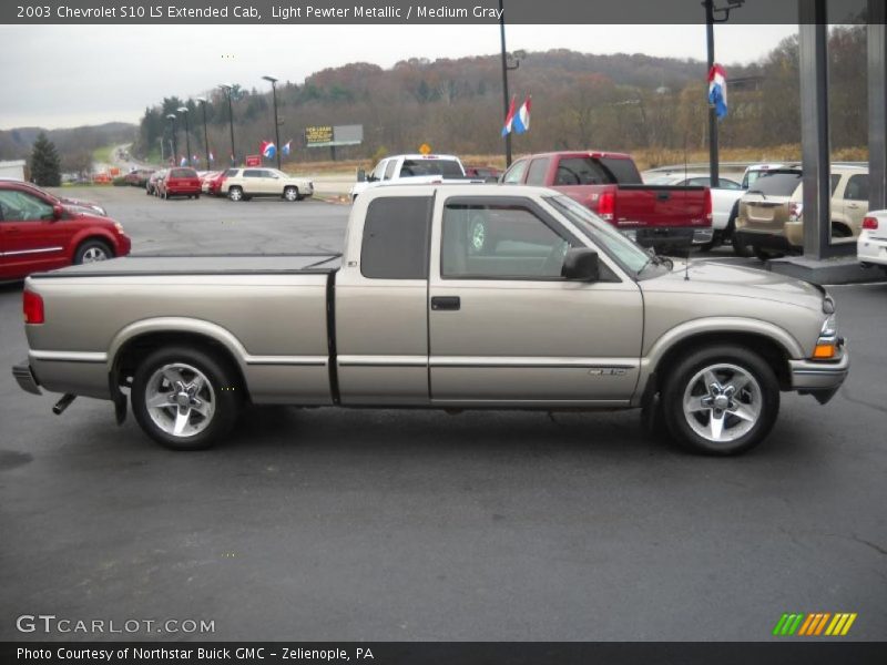  2003 S10 LS Extended Cab Light Pewter Metallic