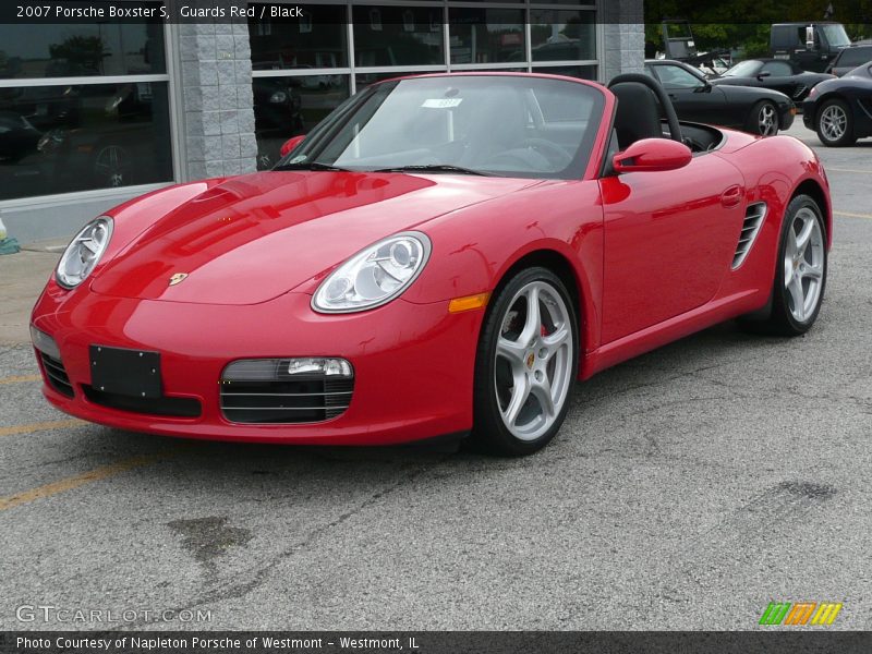 Guards Red / Black 2007 Porsche Boxster S