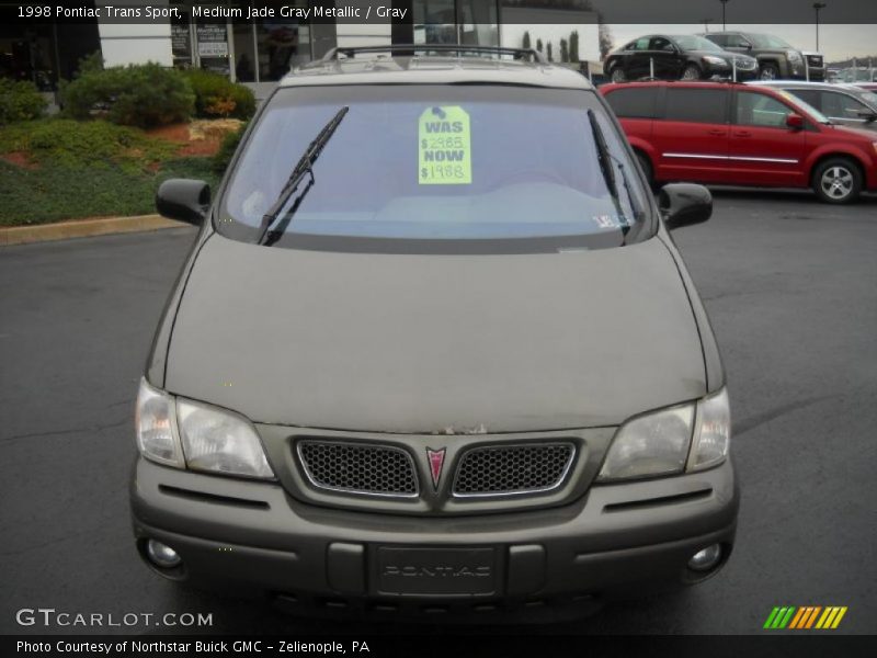 Medium Jade Gray Metallic / Gray 1998 Pontiac Trans Sport