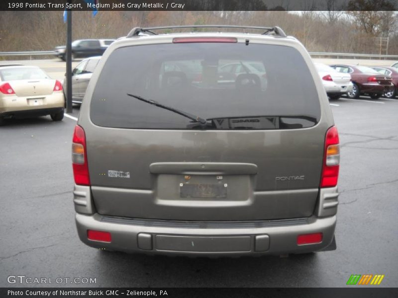 Medium Jade Gray Metallic / Gray 1998 Pontiac Trans Sport