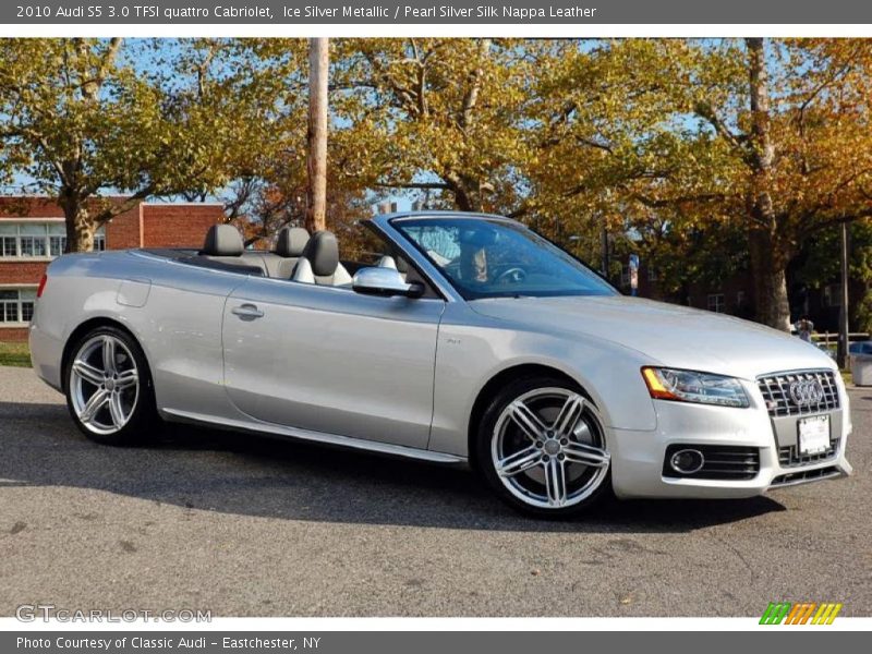  2010 S5 3.0 TFSI quattro Cabriolet Ice Silver Metallic