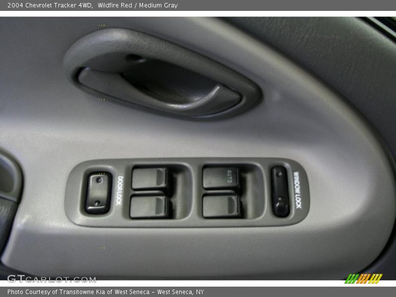 Controls of 2004 Tracker 4WD