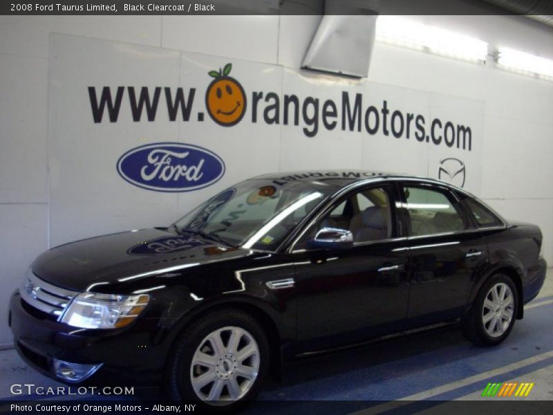 Black Clearcoat / Black 2008 Ford Taurus Limited