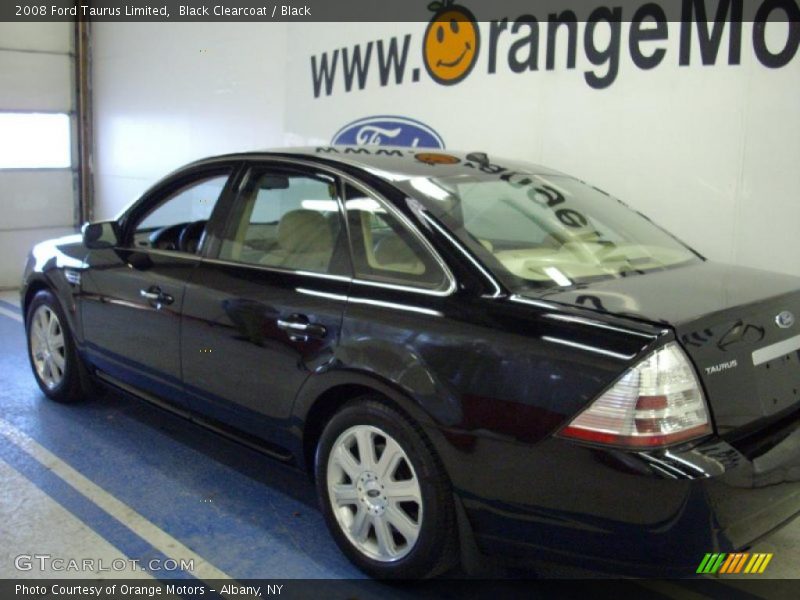 Black Clearcoat / Black 2008 Ford Taurus Limited