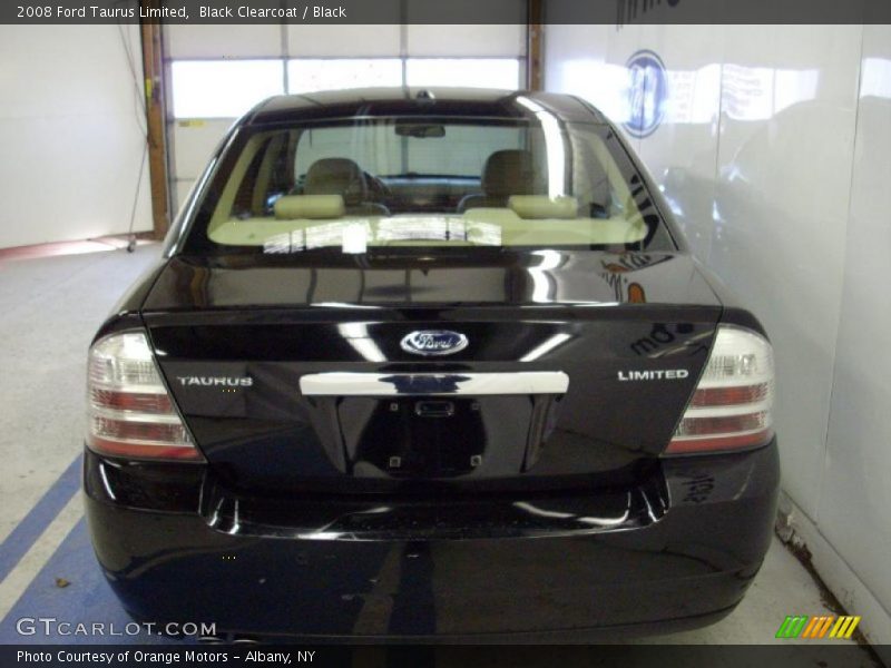 Black Clearcoat / Black 2008 Ford Taurus Limited