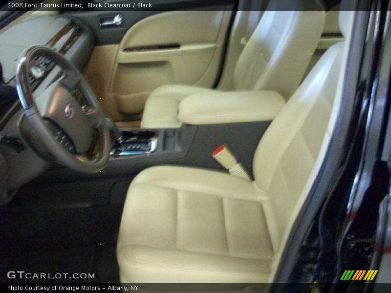 Black Clearcoat / Black 2008 Ford Taurus Limited