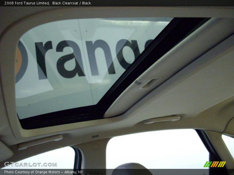 Black Clearcoat / Black 2008 Ford Taurus Limited