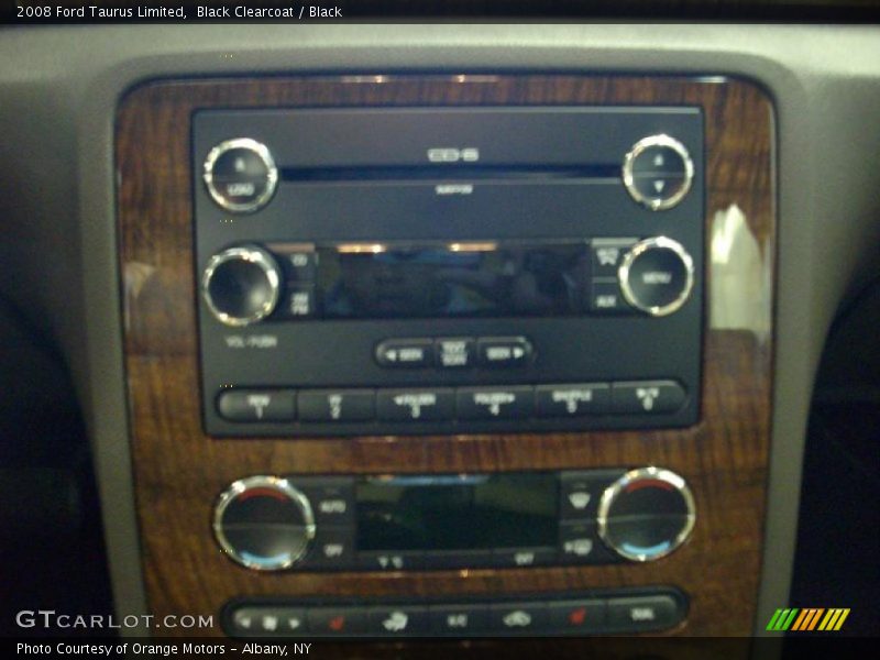 Black Clearcoat / Black 2008 Ford Taurus Limited