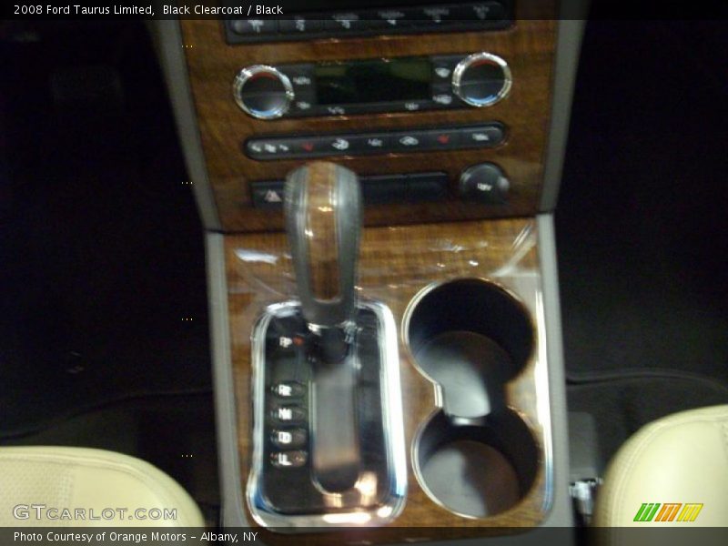 Black Clearcoat / Black 2008 Ford Taurus Limited
