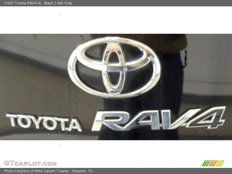 Black / Ash Gray 2007 Toyota RAV4 I4
