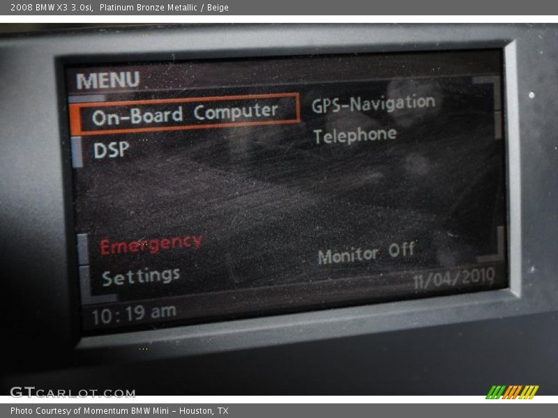Platinum Bronze Metallic / Beige 2008 BMW X3 3.0si