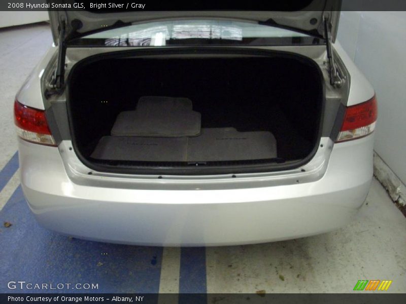 Bright Silver / Gray 2008 Hyundai Sonata GLS