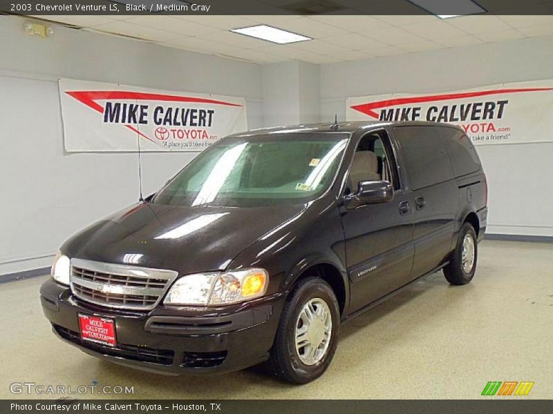 Black / Medium Gray 2003 Chevrolet Venture LS