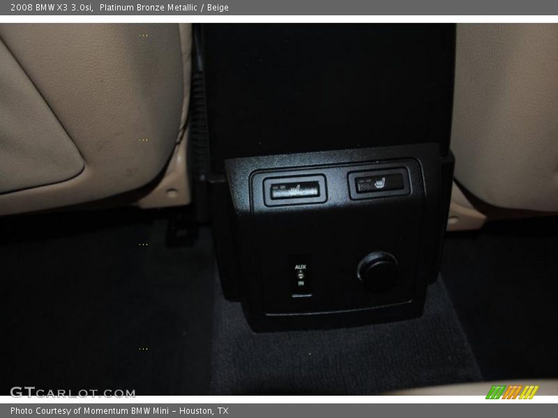 Platinum Bronze Metallic / Beige 2008 BMW X3 3.0si