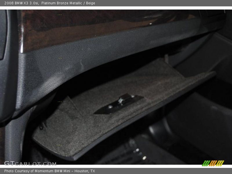 Platinum Bronze Metallic / Beige 2008 BMW X3 3.0si