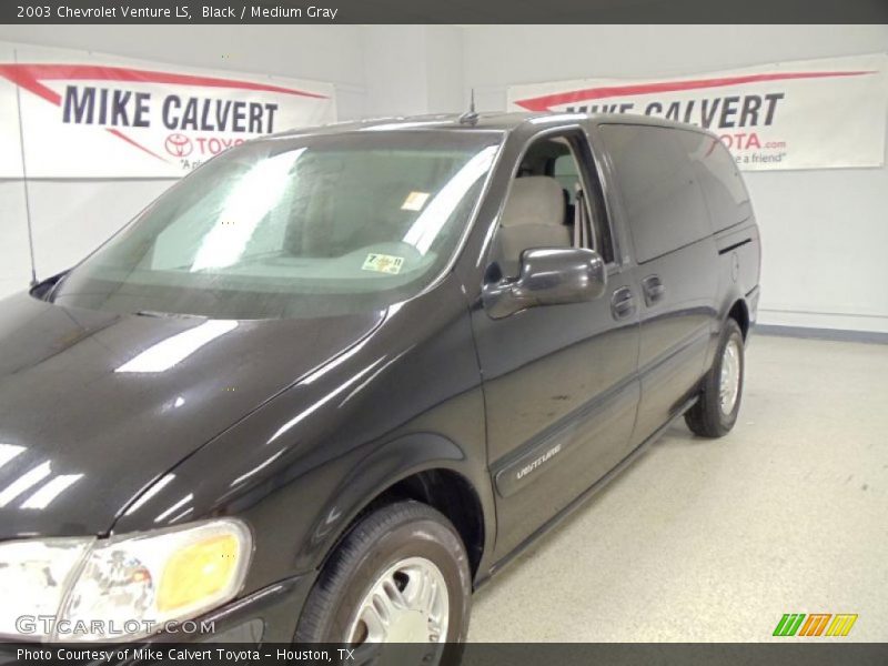 Black / Medium Gray 2003 Chevrolet Venture LS