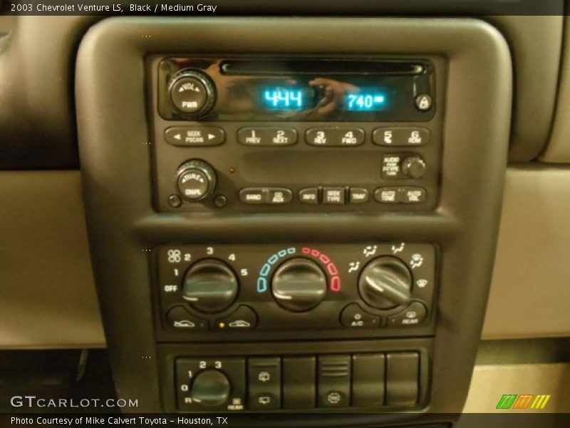 Black / Medium Gray 2003 Chevrolet Venture LS