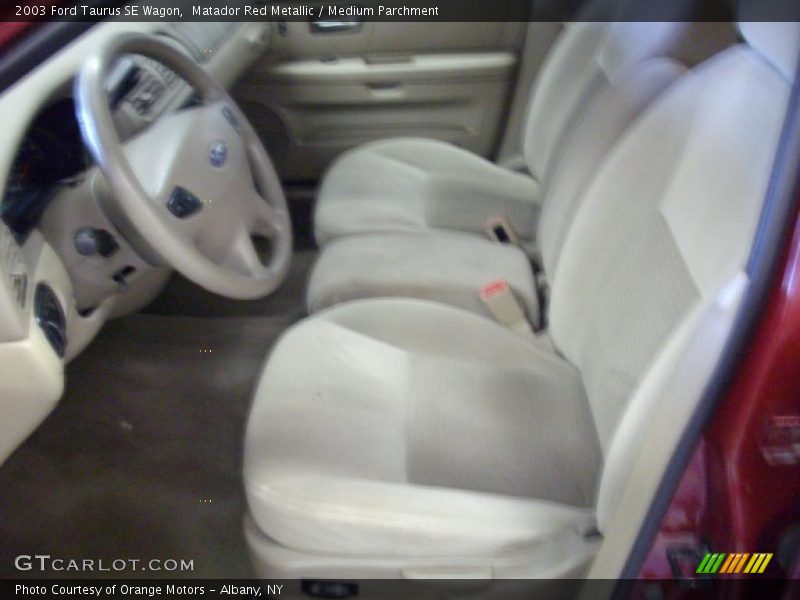 Matador Red Metallic / Medium Parchment 2003 Ford Taurus SE Wagon