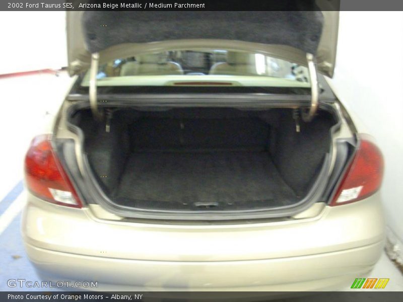Arizona Beige Metallic / Medium Parchment 2002 Ford Taurus SES