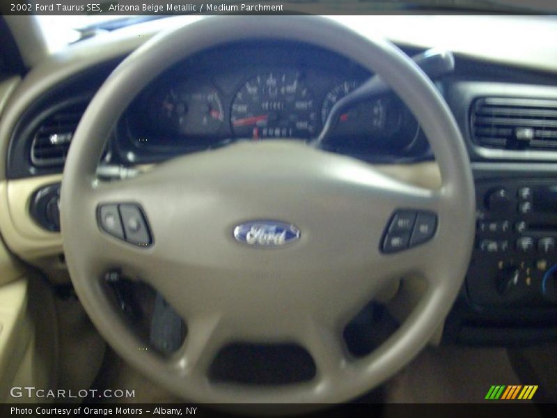 Arizona Beige Metallic / Medium Parchment 2002 Ford Taurus SES