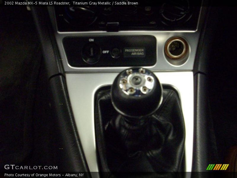  2002 MX-5 Miata LS Roadster 5 Speed Manual Shifter