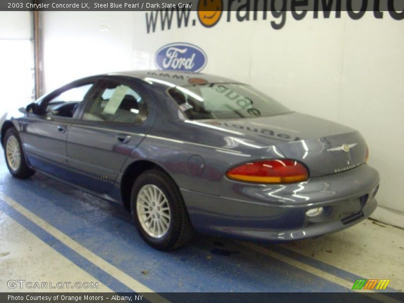 Steel Blue Pearl / Dark Slate Gray 2003 Chrysler Concorde LX