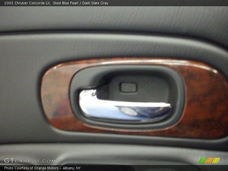 Steel Blue Pearl / Dark Slate Gray 2003 Chrysler Concorde LX