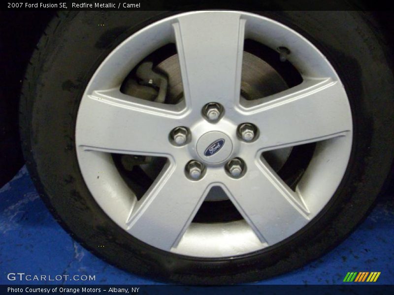 Redfire Metallic / Camel 2007 Ford Fusion SE