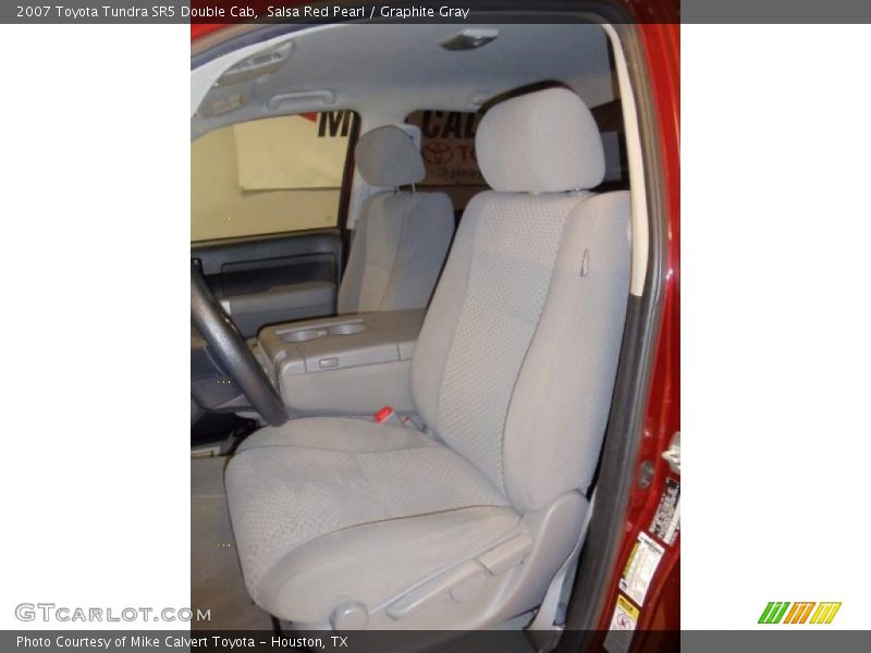  2007 Tundra SR5 Double Cab Graphite Gray Interior