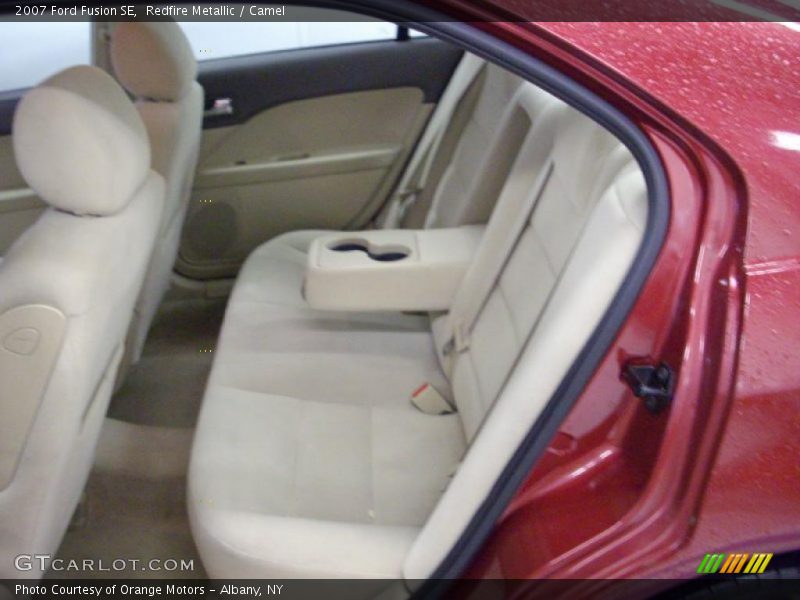 Redfire Metallic / Camel 2007 Ford Fusion SE