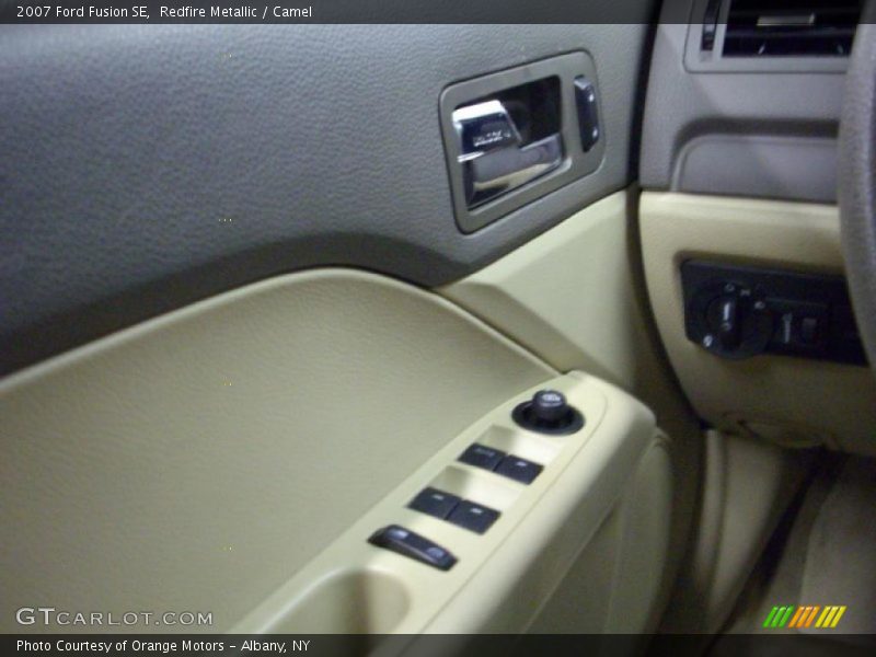 Redfire Metallic / Camel 2007 Ford Fusion SE
