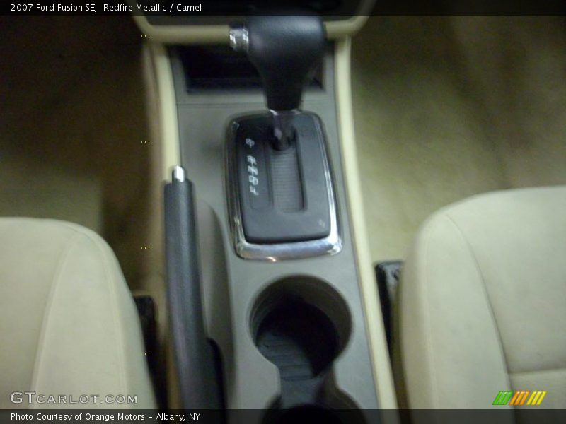 Redfire Metallic / Camel 2007 Ford Fusion SE