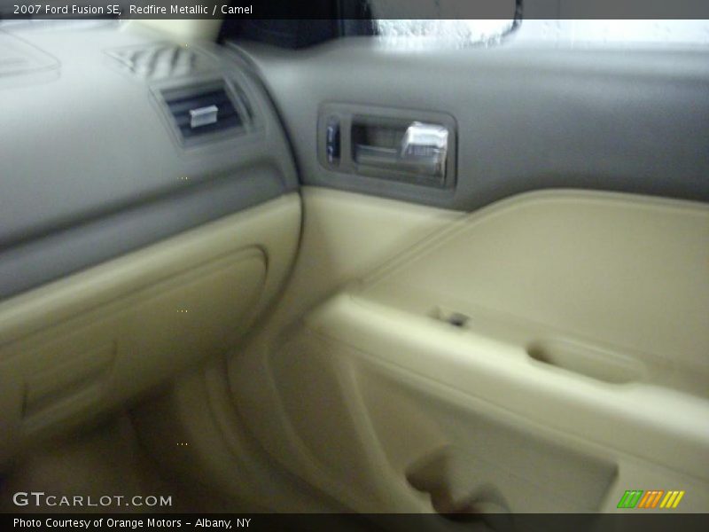 Redfire Metallic / Camel 2007 Ford Fusion SE