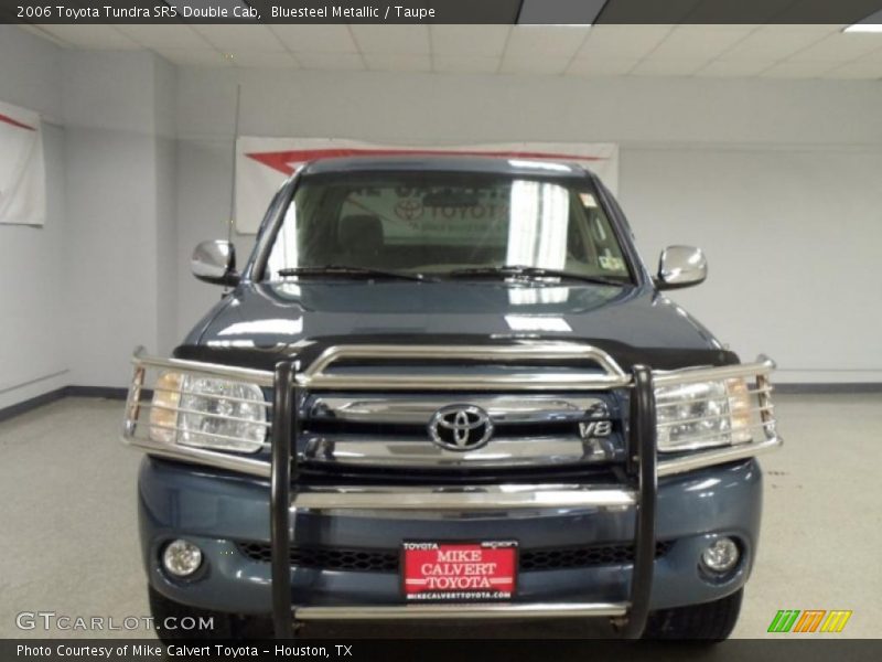 Bluesteel Metallic / Taupe 2006 Toyota Tundra SR5 Double Cab