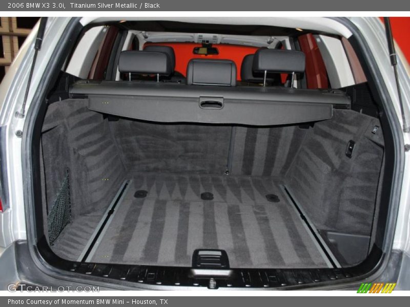Titanium Silver Metallic / Black 2006 BMW X3 3.0i