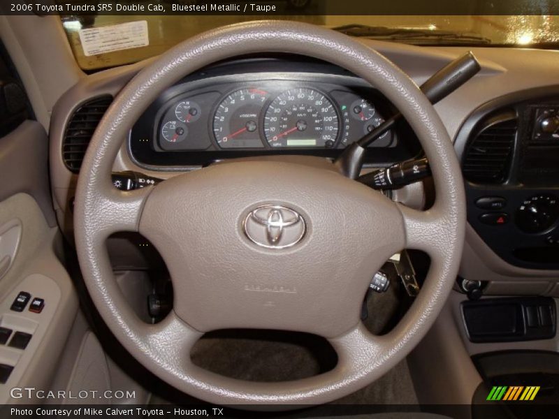 Bluesteel Metallic / Taupe 2006 Toyota Tundra SR5 Double Cab