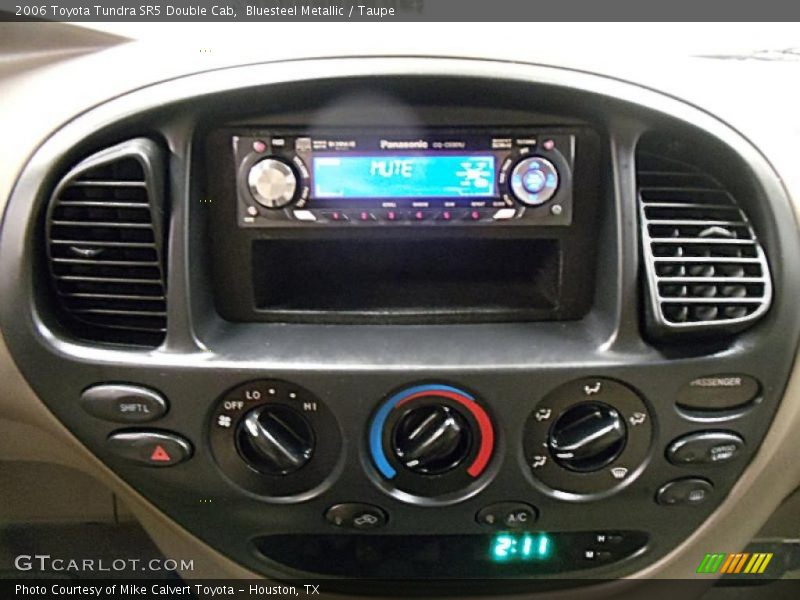 Bluesteel Metallic / Taupe 2006 Toyota Tundra SR5 Double Cab