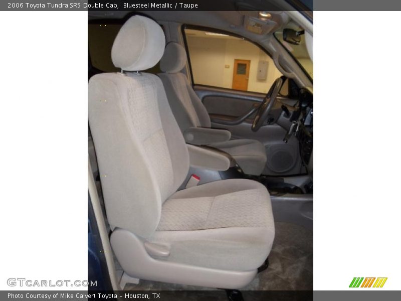 Bluesteel Metallic / Taupe 2006 Toyota Tundra SR5 Double Cab