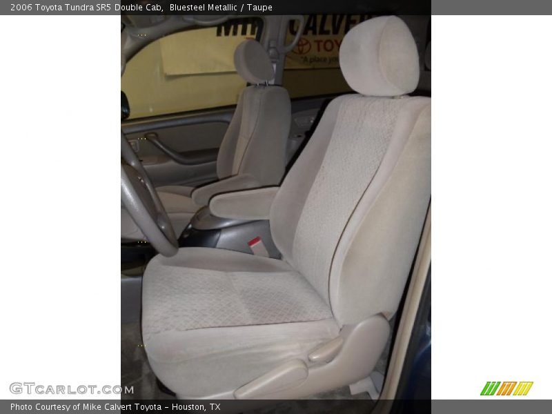 Bluesteel Metallic / Taupe 2006 Toyota Tundra SR5 Double Cab