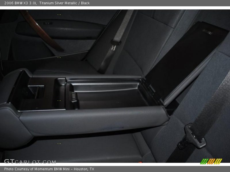 Titanium Silver Metallic / Black 2006 BMW X3 3.0i